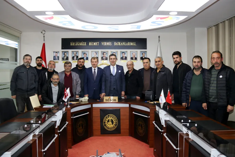 BAŞKAN DEMİRGİL, BIÇAKCI ESNAFI İLE BİR ARAYA GELDİ