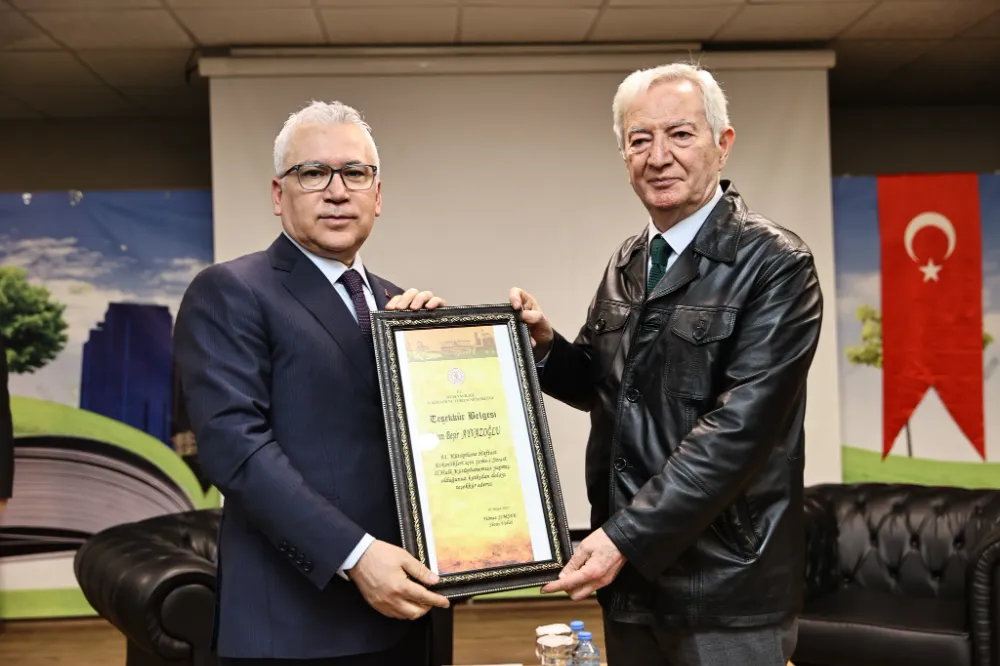 Şimşek,  61. Kütüphane Haftası açılış programına katıldı