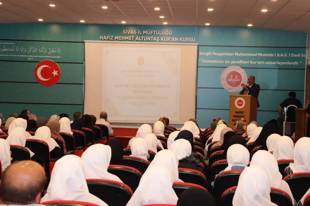 “Kur’an’ı Anlamak ve Arapça Dersi” programı tamamlandı 