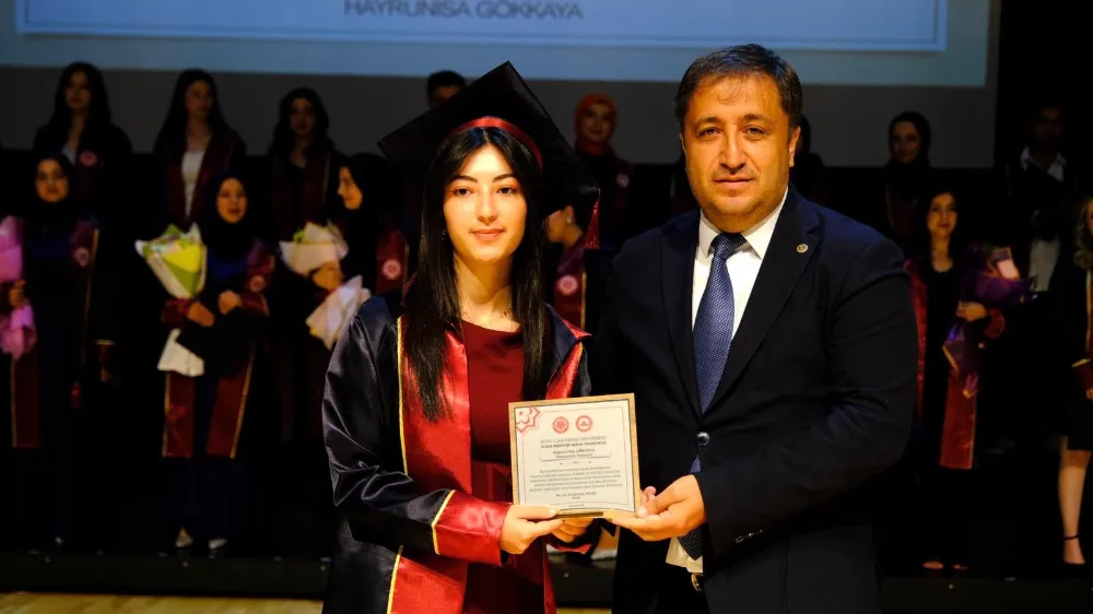 SCÜ Sağlık Hizmetleri MYO 2024–2025 Mezunlarını Coşkuyla Uğurladı