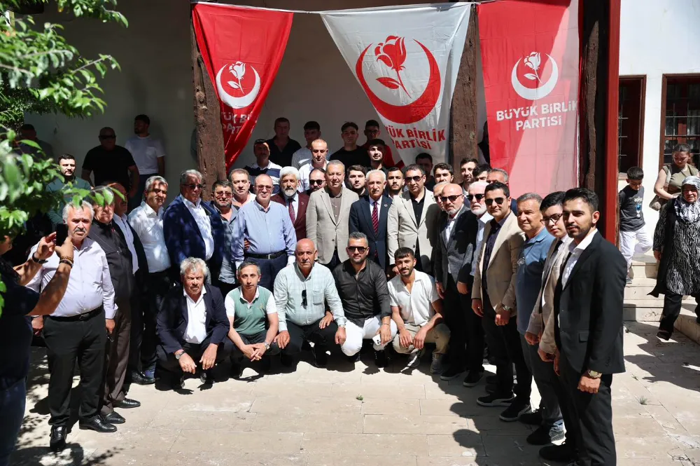 Uzun, BBP’nin bayramlaşma programına katıldı