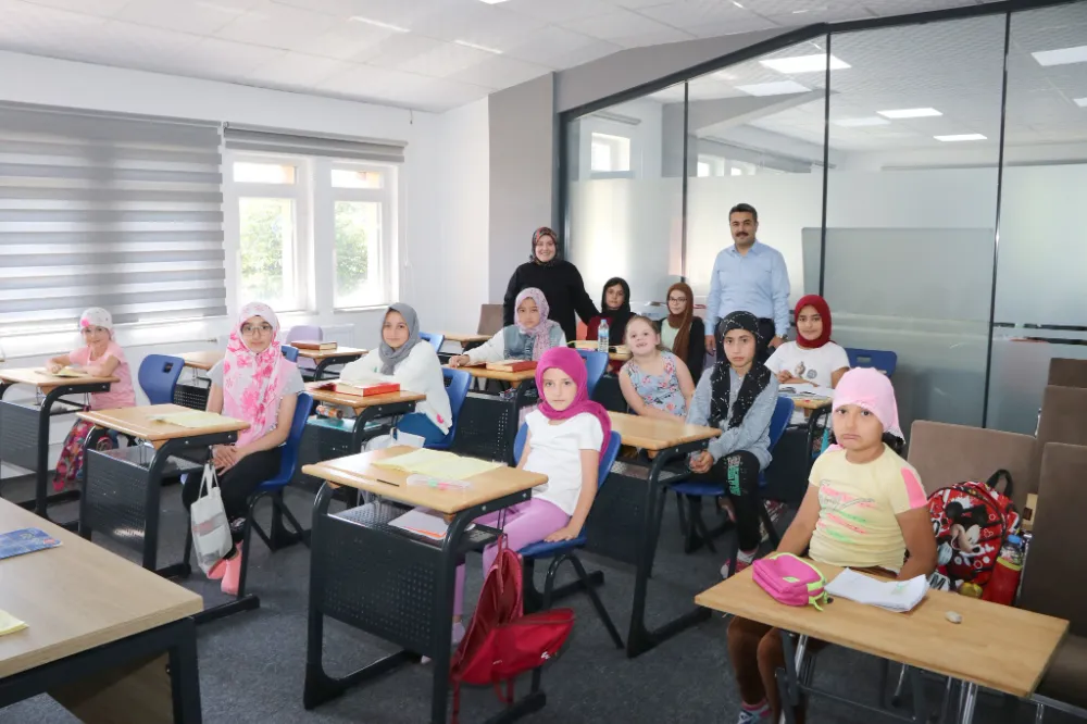 Millî Eğitim Müdürü Erdoğan’dan Yaz Kurslarına Ziyaret