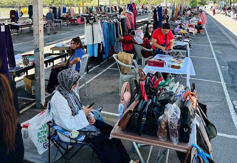  VİDEOLU HABER - Üretici Kadınlar Ve İkinci El Eşya Pazarı Açıldı...