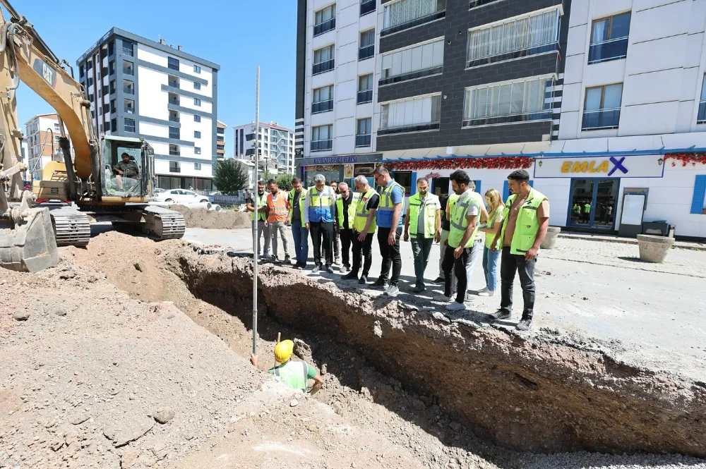 Başkan Uzun: “Çalışmalar tamamlandığında uzun yıllar altyapı sorunu yaşanmayacak