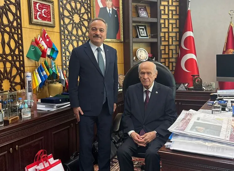 Türk Ulaşım-Sen Genel Başkanı Albayrak’tan Bahçeli’ye Ziyaret