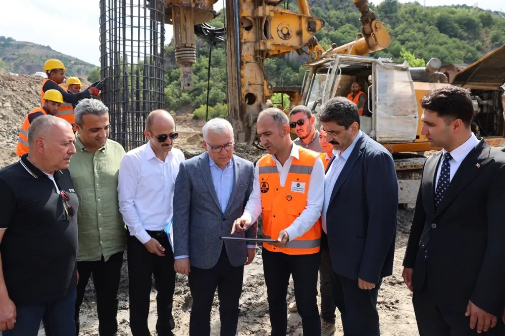 Vali Şimşek: “Doğanşar’ın Kaderini Bu Yol Değiştirecek”