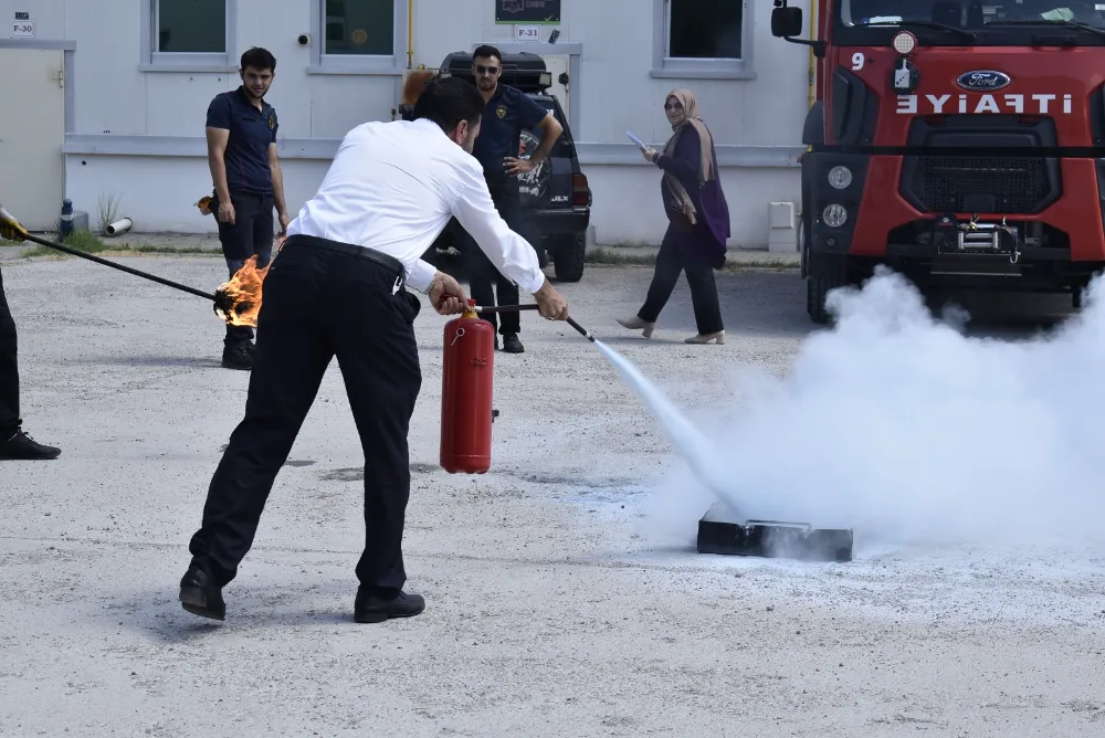 OSB personeline uygulamalı eğitim 