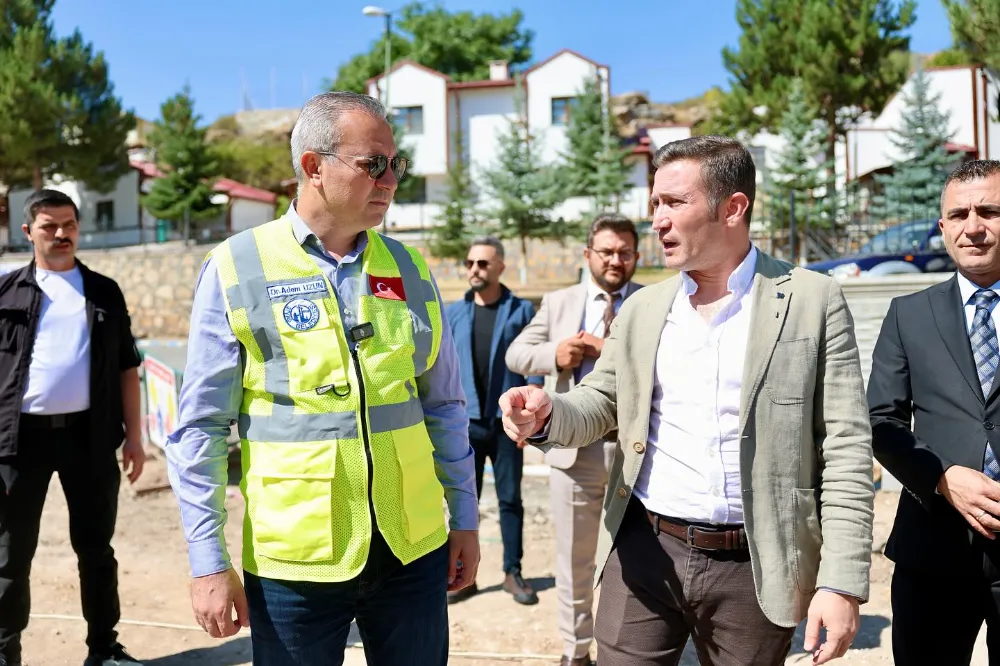 Başkan Adem Uzun’dan Soğuk Çermik’e Yakın Takip