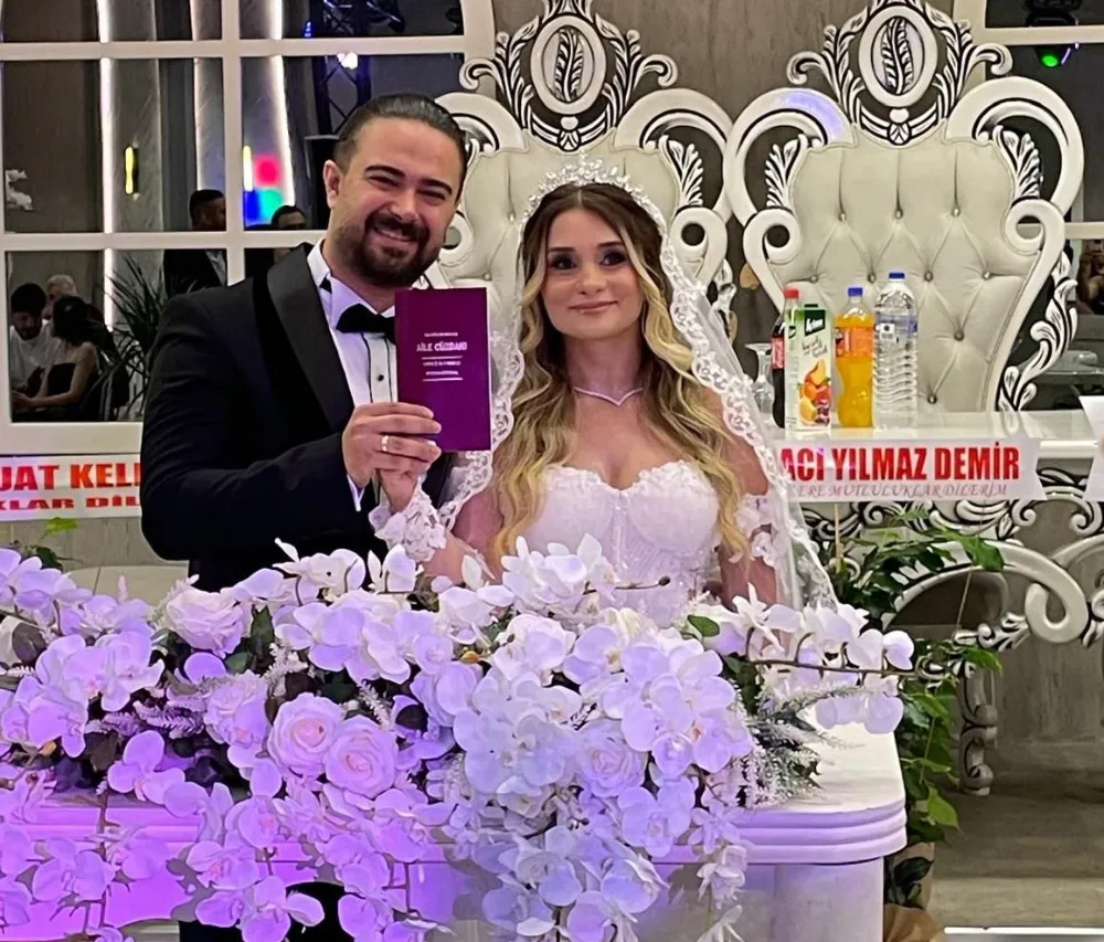 Ezgi ve Sefa,  dünya evine girdi