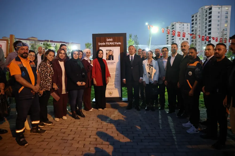Sivas Belediyesi’nden Şehit Polis Anısına Park
