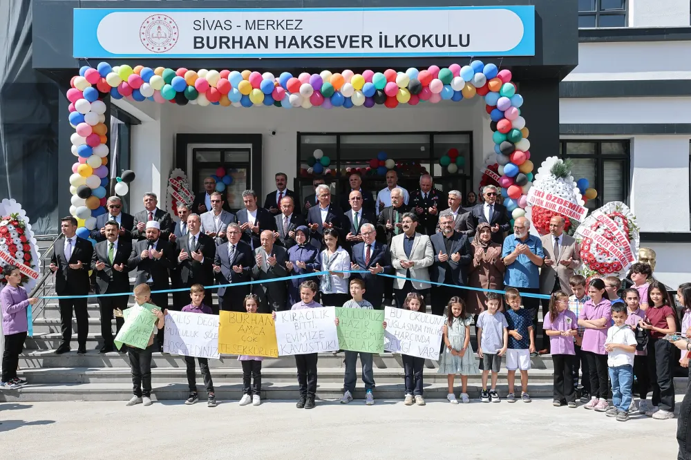 Sivas’ta Hayırsever Burhan Haksever’den Eğitime Anlamlı Katkı