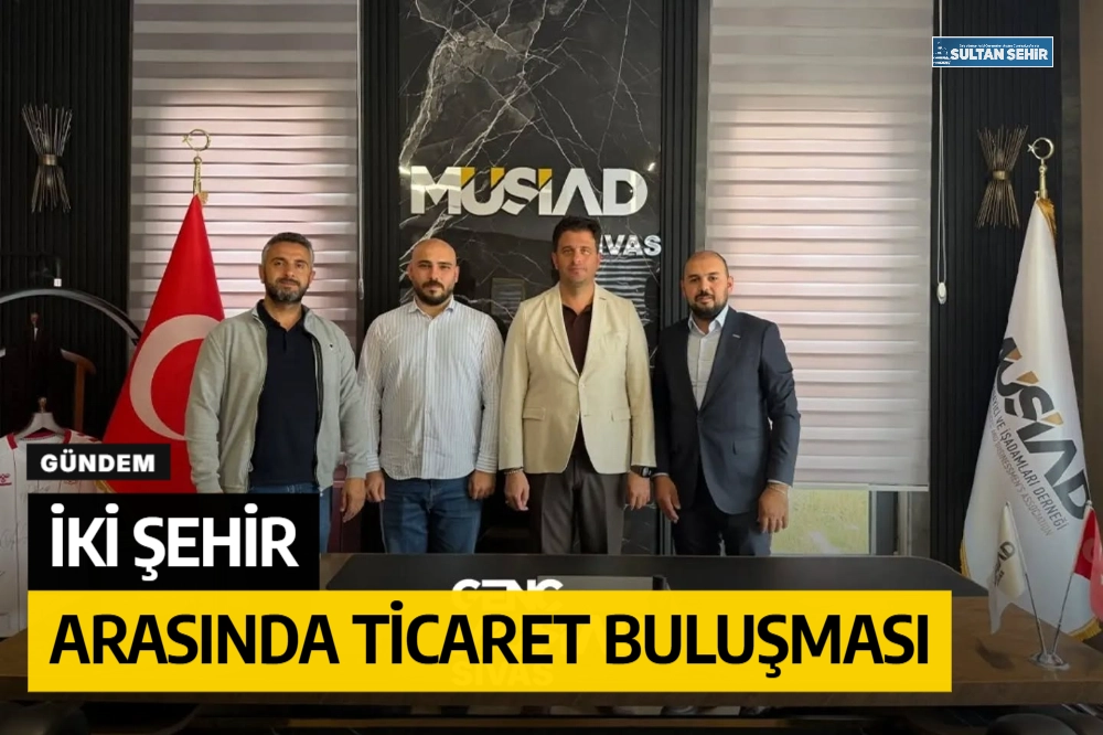 İki şehir arasında ticaret buluşması