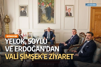 Yelok, Soylu ve Erdoğan'dan Vali Şimşek’e ziyaret