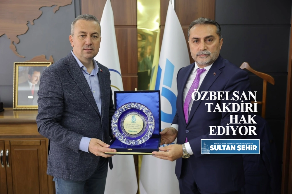 ÖZBELSAN TAKDİRİ HAK EDİYOR