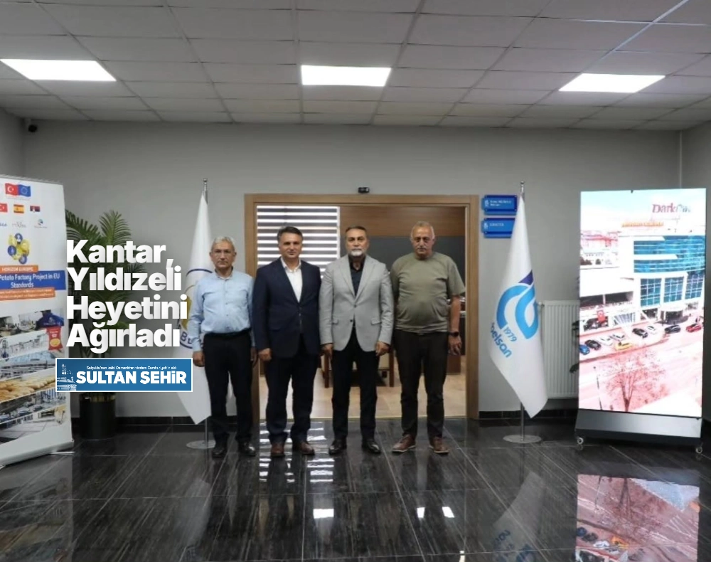 Kantar, Yıldızeli Heyetini Ağırladı