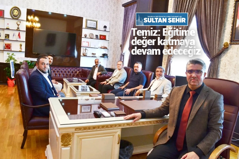 Temiz: Eğitime değer katmaya devam edeceğiz