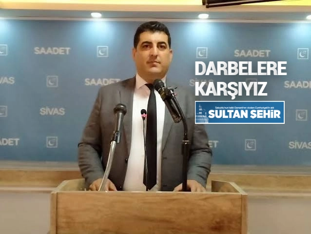 "Darbelere karşıyız"