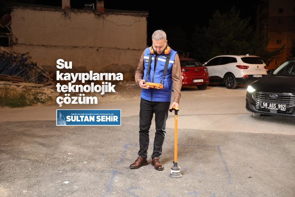 Su kayıplarına teknolojik çözüm