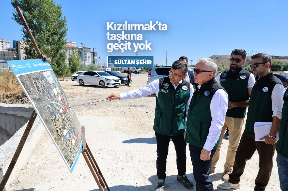 Kızılırmak’ta taşkına geçit yok