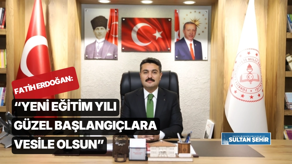 Erdoğan: “Yeni eğitim yılı güzel başlangıçlara vesile olsun”