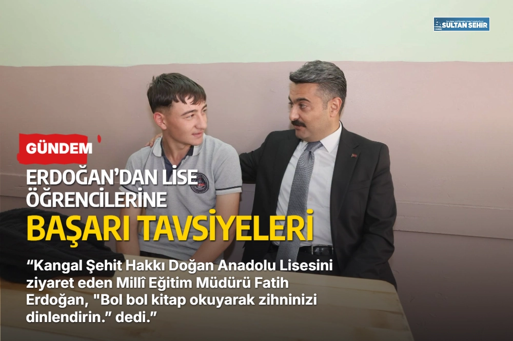 Erdoğan’dan lise öğrencilerine başarı tavsiyeleri