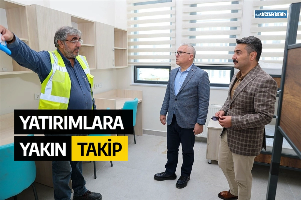 Şimşek Vali'den yatırımlara yakın takip 