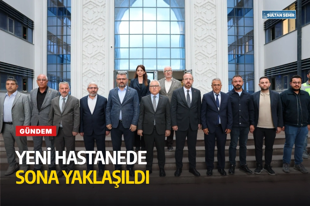 Yeni hastanede sona yaklaşıldı 