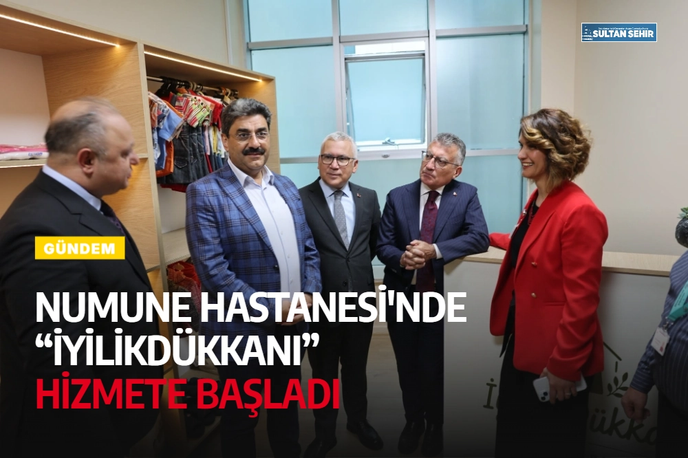 Numune Hastanesi'nde “İyilik Dükkanı”  hizmete başladı 