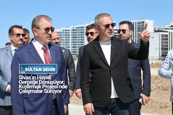 Sivas’ın Hayali Gerçeğe Dönüşüyor: Kızılırmak Projesi’nde Çalışmalar Sürüyor