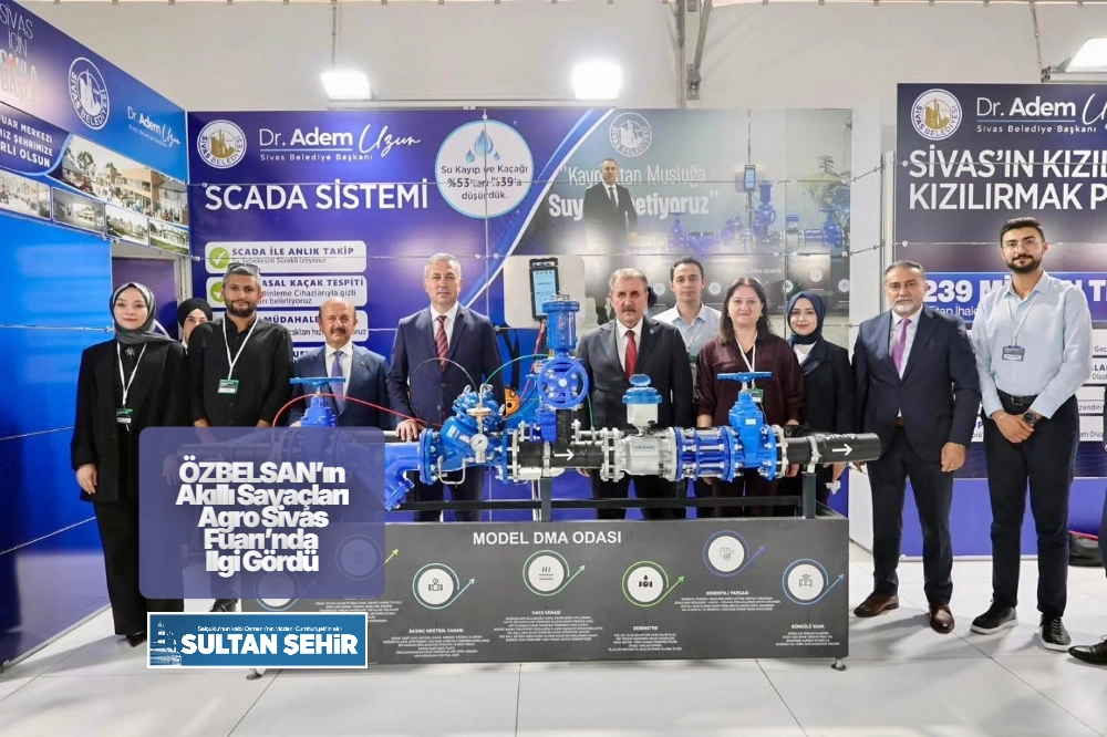 ÖZBELSAN’ın Akıllı Sayaçları Agro Sivas Fuarı’nda İlgi Gördü